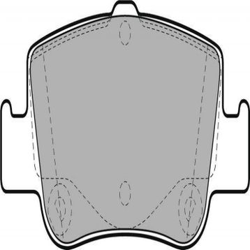 Delphi LP2103 Arka Fren Balatası