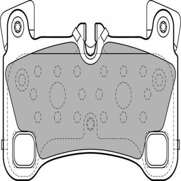 Delphi LP2118 Arka Fren Balatası