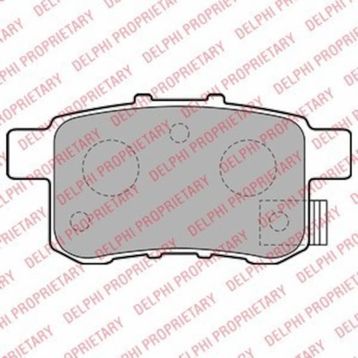 Delphi LP2145 Arka Fren Balatası