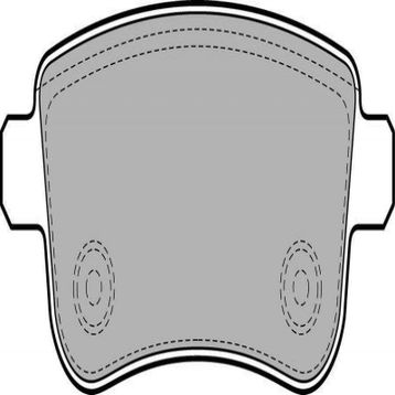 Delphi LP2153 Arka Fren Balatası