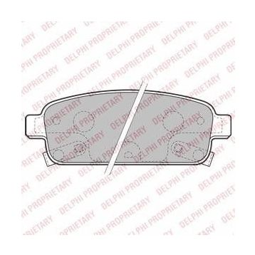 Delphi LP2167 Arka Fren Balatası