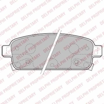 Delphi LP2167 Arka Fren Balatası