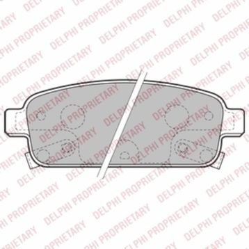 Delphi LP2167 Arka Fren Balatası