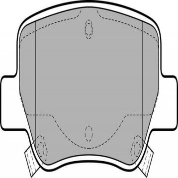 Delphi LP2206 Arka Fren Balatası