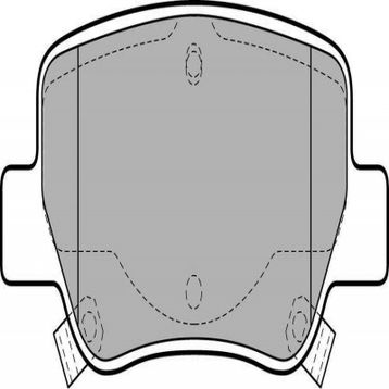 Delphi LP2206 Arka Fren Balatası