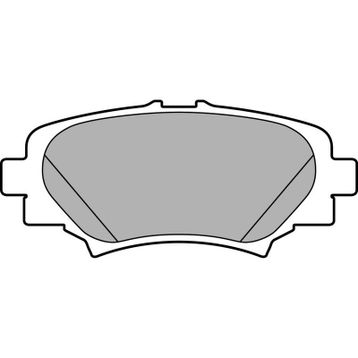 Delphi LP2702 Arka Fren Balatası