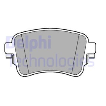 Delphi LP3261 Arka Fren Balatası