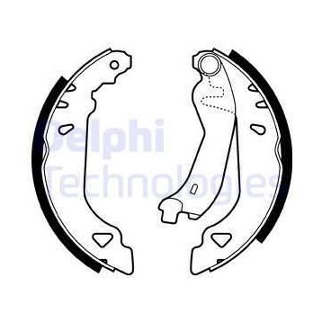 Delphi LS1378 Arka Fren Balatası