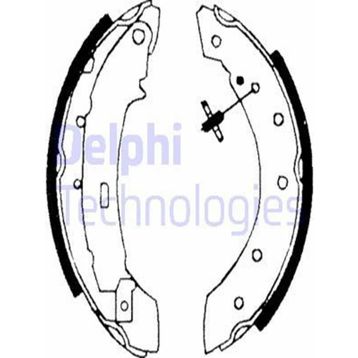 Delphi LS1717 Arka Fren Balatası