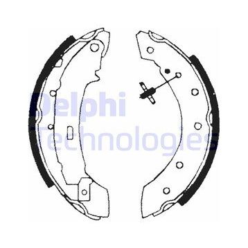 Delphi LS1717 Arka Fren Balatası