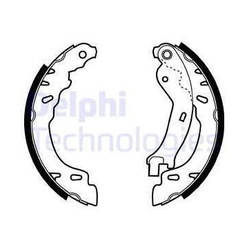 Delphi LS1971 Arka Fren Balatası