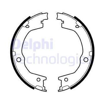 Delphi LS2035 Arka Fren Balatası