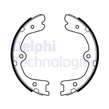 Delphi LS2037 Arka Fren Balatası