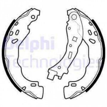 Delphi LS2065 Arka Fren Balatası