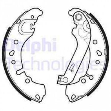 Delphi LS2151 Arka Fren Balatası