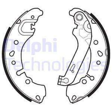 Delphi LS2151 Arka Fren Balatası