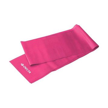 Delta 150x15 cm (Egzersiz Direnç Lastiği) Fuşya Orta Sert Pilates Bandı