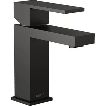 Delta 567LF-BLGPM-PP Mat Siyah Faucet Modern Tek Delikli Banyo Bataryası