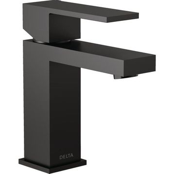 Delta 567LF-BLGPM-PP Mat Siyah Faucet Modern Tek Delikli Banyo Bataryası