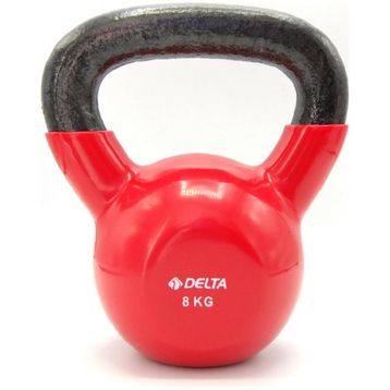 Delta 8 Kg Kırmızı Kettlebell Çaydanlık Dambıl