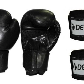 Delta Agre Deluxe Pu Siyah Boks Eldiveni