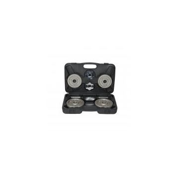 Delta DS 1011 Gri Döküm Plaka Krom Bar Set