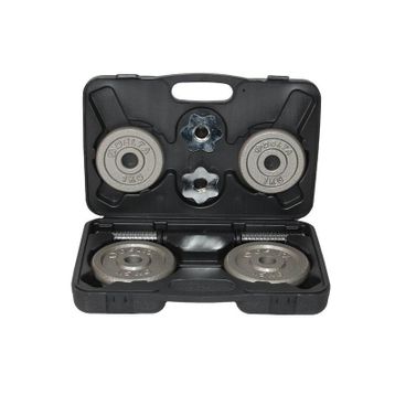 Delta DS 1011 Gri Döküm Plaka Krom Bar Set