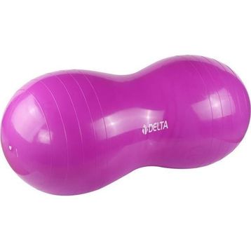 Delta Fıstık Şeklinde 90 cm X 45 cm Mor Pilates Topu