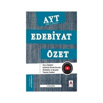 Delta Kültür Yayınevi AYT Edebiyat Özet YKS 2. Oturum