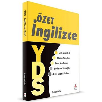Delta Kültür Yayınevi İngilizce YDS Özet