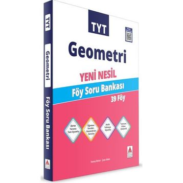 Delta Kültür Yayınevi Tyt Geometri Föy Soru Bankası