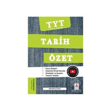 Delta Kültür Yayınevi TYT Tarih Özet YKS 1. Oturum