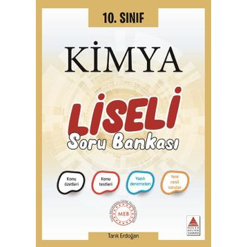 Delta Kültür Yayınları 10. Sınıf Kimya Liseli Soru Bankası