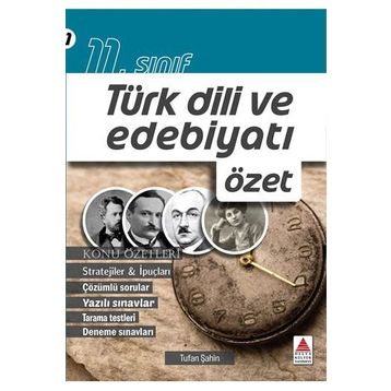 Delta Kültür Yayınları 11. Sınıf Türk Dili Ve Edebiyatı Konu Özetli Soru Bankası