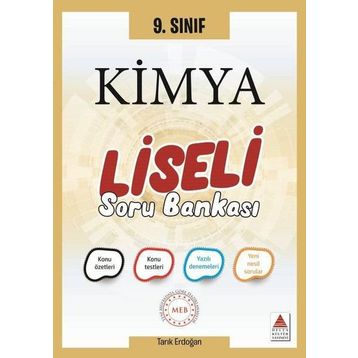 Delta Kültür Yayınları 9. Sınıf Kimya Liseli Soru Bankası