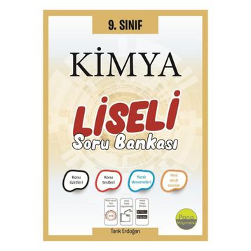 Delta Kültür Yayınları 9. Sınıf Kimya Liseli Soru Bankası