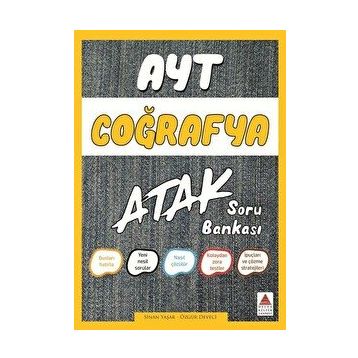 Delta Kültür Yayınları AYT Coğrafya Soru Bankası