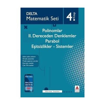 Delta Kültür Yayınları Matematik Seti 4. Kitap