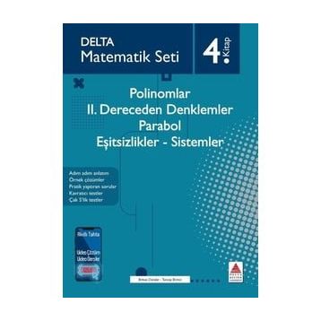 Delta Kültür Yayınları Matematik Seti 4. Kitap