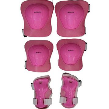 Delta MNT 68 Siyah Paten-Kaykay-Bisiklet Koruyucu Set