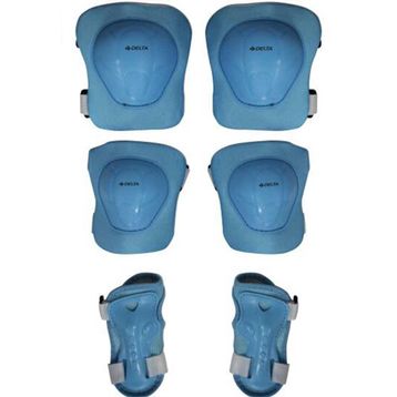 Delta MNT 68 Siyah Paten-Kaykay-Bisiklet Koruyucu Set