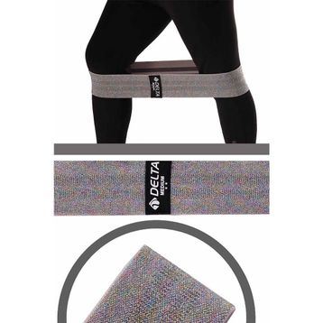 Delta Orta Sert Squat Pilates Direnç Lastik Bandı