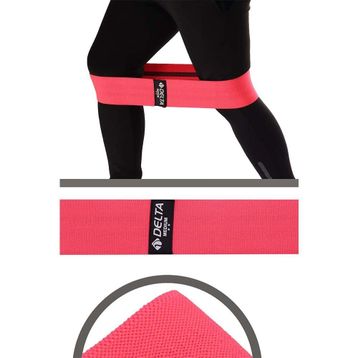 Delta Orta Sert Squat Pilates Direnç Lastik Bandı