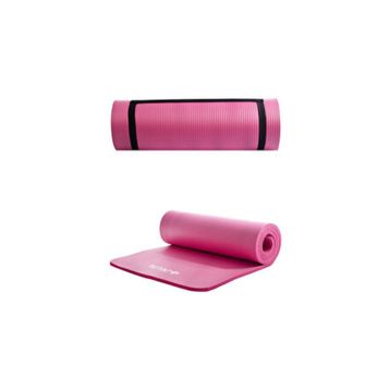 Delta Pembe Konfor Zemin 15 mm (Yoga Matı) Taşıma Askılı Pilates Minderi