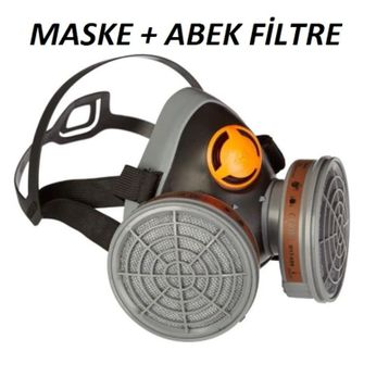Delta Plus M6400 Yarım Yüz Maskesi