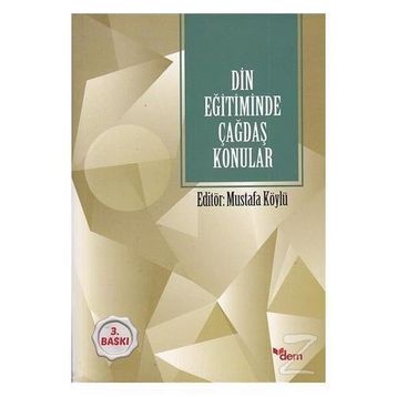 Dem Yayınları Din Eğitiminde Çağdaş Konular