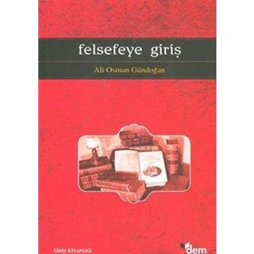 Dem Yayınları Felsefeye Giriş