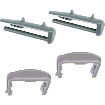 Demir Teknik Arçelik 6264 2 Adet Ön 2 Adet Arka Bulaşık Makinesi Sepet Stoper Ray Pimi