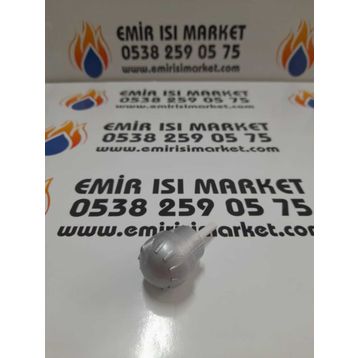 Demirdöküm Hermetik Gri Şofben Düğmesi