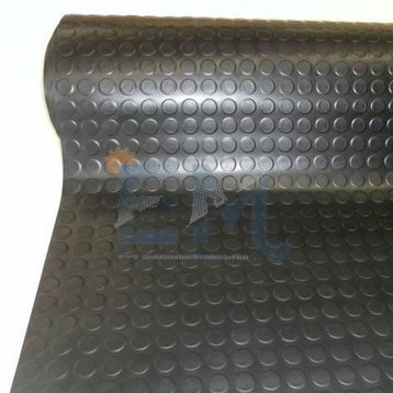 Demiriz 1.2x1 m Siyah Puanlı Lastik Levha